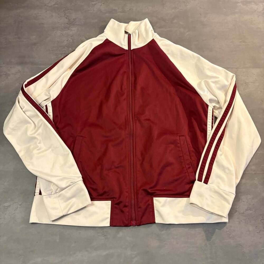 Juicy Couture Track Jacket Burgundy White XL